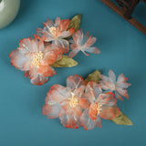 Silk Peony Hair Clip 1/2pcs Flower Hairpins Handmade Bridal Hair Accessories