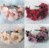Bonny's Mesh Flower Headbands