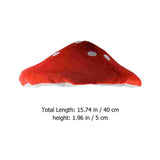 One Mushroom Cap Plush Novelty Hat Costume Dress Up