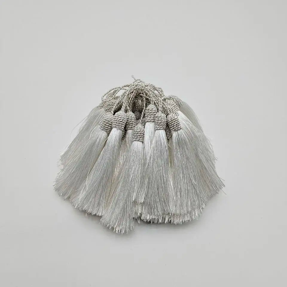2-50pcs/lot 15cm Hanging Rope Silk Tassels Fringe Sewing Bang Tassel Trim Key Tassels for DIY Embellish Curtain Accessories