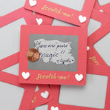Ten Scratch-off Love Note Cards