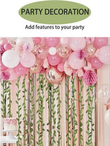 20M Leaf Ribbon Green Vine Garland Ribbon DIY Crafts Gift Wrapping