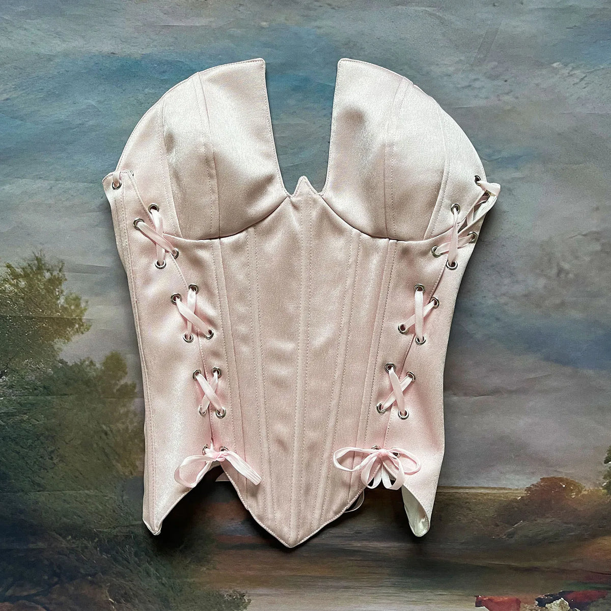 Glindarella's Satin Corsets