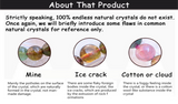 Thumb Pad Worry Stones Crystal Healing Seven Chakra Stones