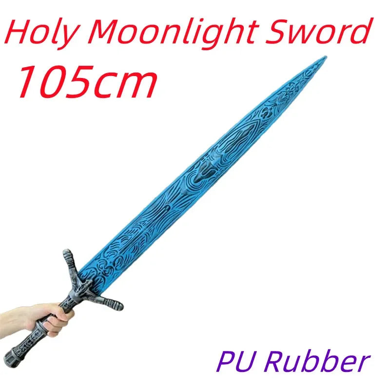 Holy Moonlight Rubber Prop Swords Cosplay Larp Costume