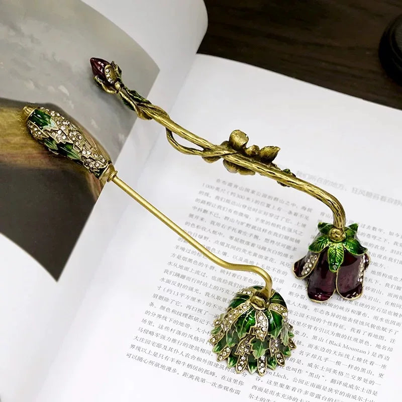 Candle Snuffers Enamel Diamonte Encrusted Long Handle Candle Extinguishers Home Decor