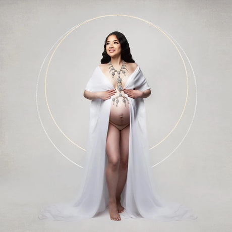 Body Jewellery Maternity Photoshoot Bump Jewellery