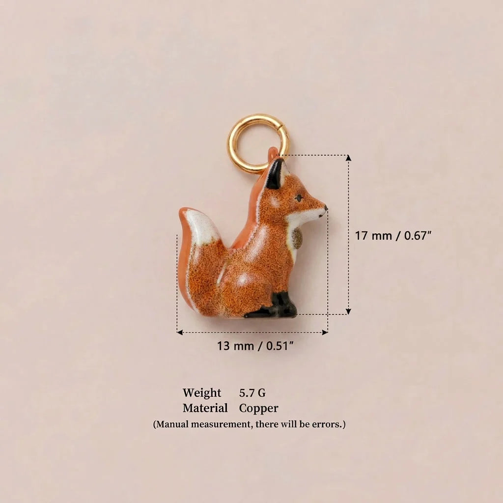 Miniature Animal Friends Pendant Charms DIY Jewellery Making