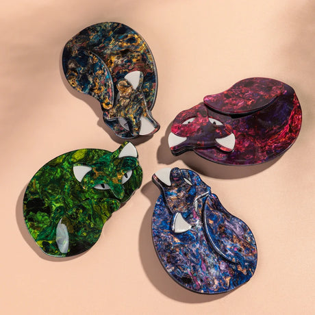 Spotted Cat Acrylic Brooches