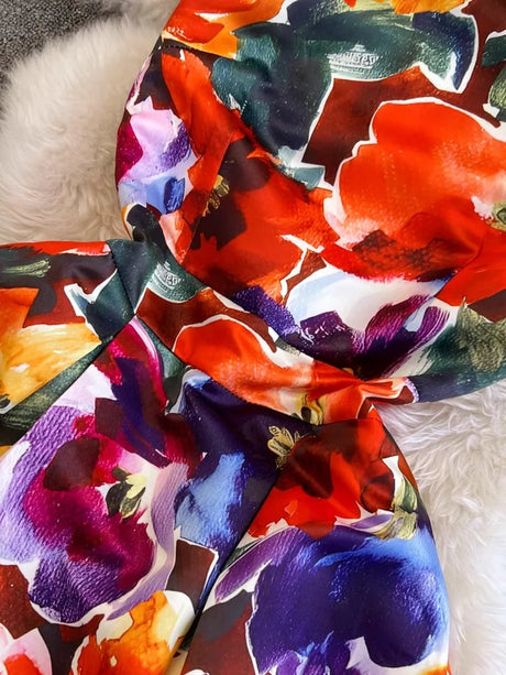 Spring Races Floral Tank Dress with Pockets