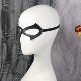 PU Leather Half Face Cat Woman Mask Halloween Masquerade Party