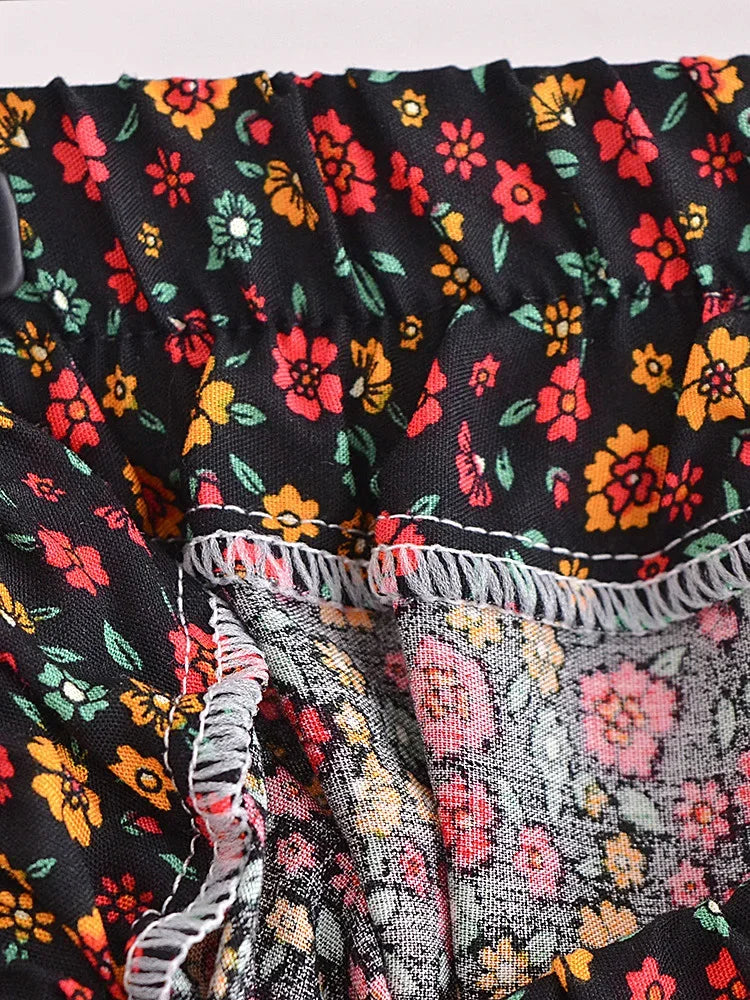 Lizzie's Boho Floral Print Happie Shorts