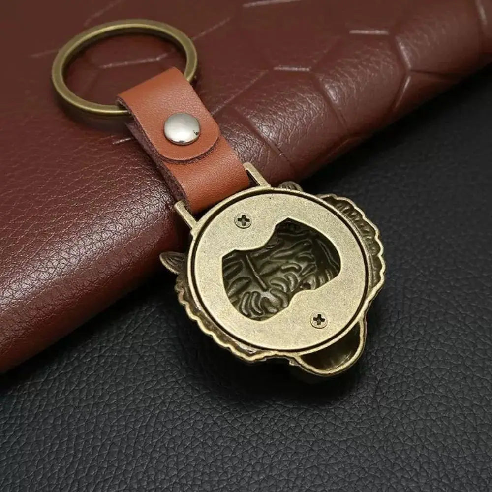 Tiger Bottle Opener Keychain