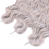 Ombre Rainbow 24 Inch Synthetic Hair Wave Braiding Hair Extensions