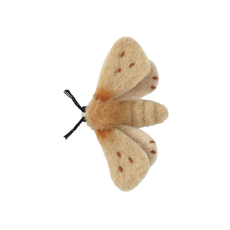 Cute Little Winged Critters Wool Felt Brooches DIY Craft Kits