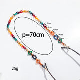 Resin Acrylic Glasses Chain Funky Sunglasses Accessories