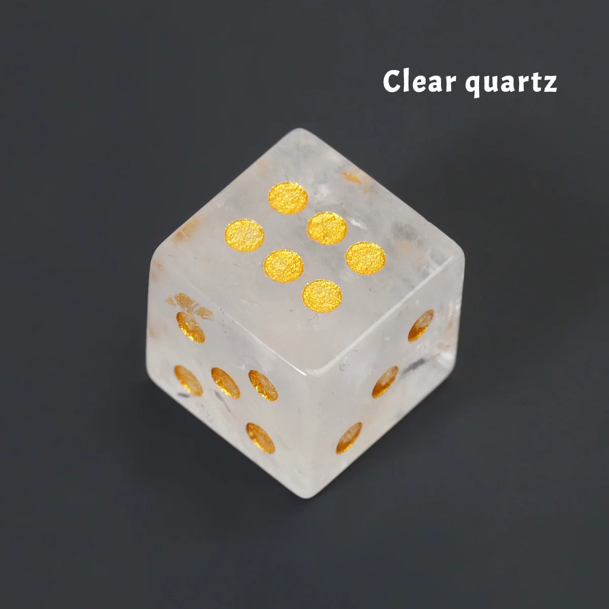 Natural Crystal Stone Lucky Dice