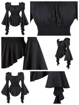 Peasant Blouses Steampunk Renaissance Medieval Shirts