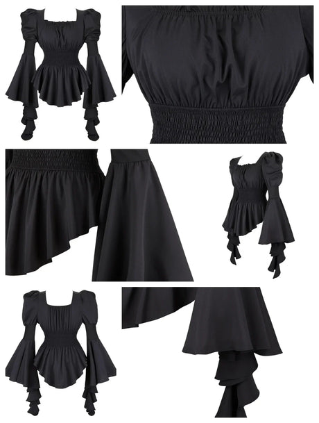 Peasant Blouses Steampunk Renaissance Medieval Shirts