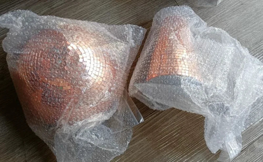 Retro Disco Mushroom Shape Mirror Ball Home Decorations