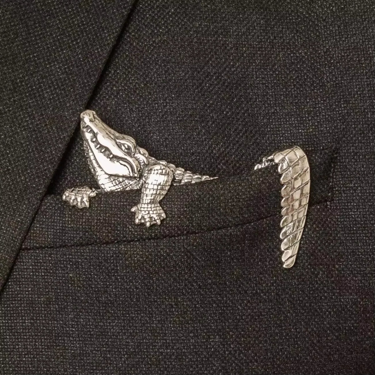 Ridiculously Fun Suit Pocket Brooches