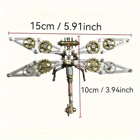 3D Insect Bee Brass Puzzle Steampunk Metal Model DIY Kit