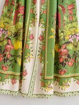 Nonna's Tablecloth Summer Dress