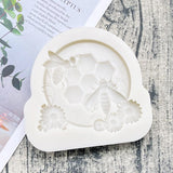 Honeycomb Bee Daisy Silicone Mould Resin Baking Pottery Mould