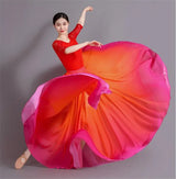Dance Skirts 720 Degree Dancing Performance Costume