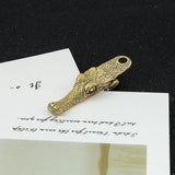 Crocodile Head Book Page Holder Clip Bookmark