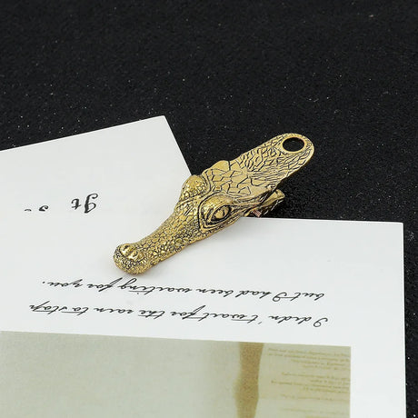 Crocodile Head Book Page Holder Clip Bookmark