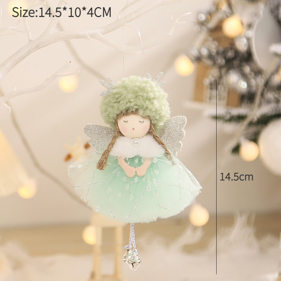 Christmas Angel Doll Xmas Tree Ornaments