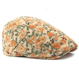 Winter Florals Cabbie Beret Caps
