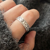 925 Sterling Silver Rings Adjustable for Stacking