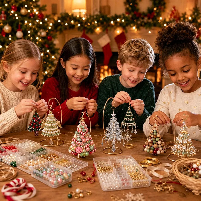 DIY Beading Christmas Tree Hanging Ornament Kit