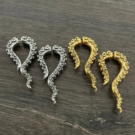 Octopus Tentacle Earrings