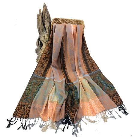 Rainbow Pashmina Scarfs Large Soft Warm Shawl Wrap