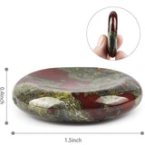 Thumb Pad Worry Stones Crystal Healing Seven Chakra Stones