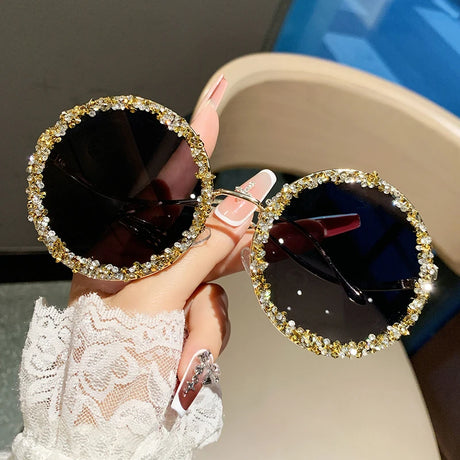 Diamond Moon Fun Glasses Sunglasses