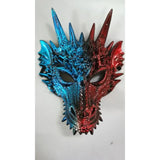 Full Face Dragon Mask Cosplay Halloween LARP Costume Masks