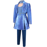 Descendants Cosplay Red Pink Chloe Kids Clothes Halloween Book Week Costumes