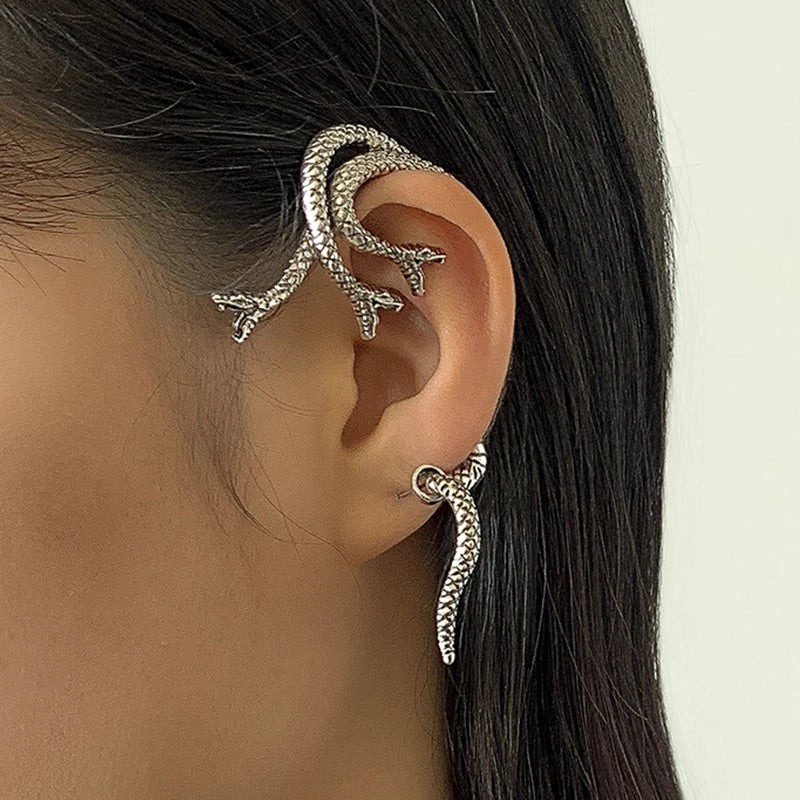 Gothic Rose Ear Cuff