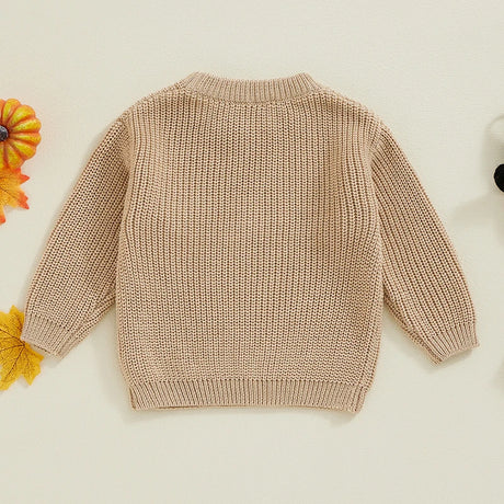 It's Just A Bunch Of Hocus Pocus Kids Baby Girls Boys Knit Sweater Embroidered Pullover 0-3T