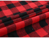 Woodsman Slim-fit Brushed Flannel Plaid Shirts 13 Colours