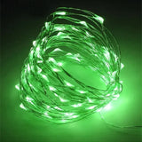 1m-30m Copper Wire LED String Light 8 Colours Fairy Lights Battery Powered