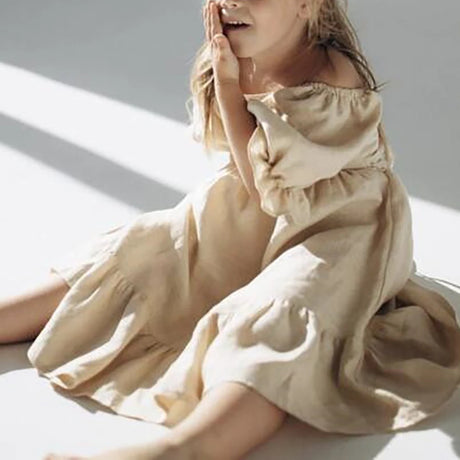 Girl's Cottage Core Dress
