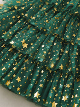 Christmas Tree Tulle Dress for Baby Girls Toddler Festive Outfit
