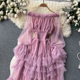Cadenza's Cake Mesh Party Dress