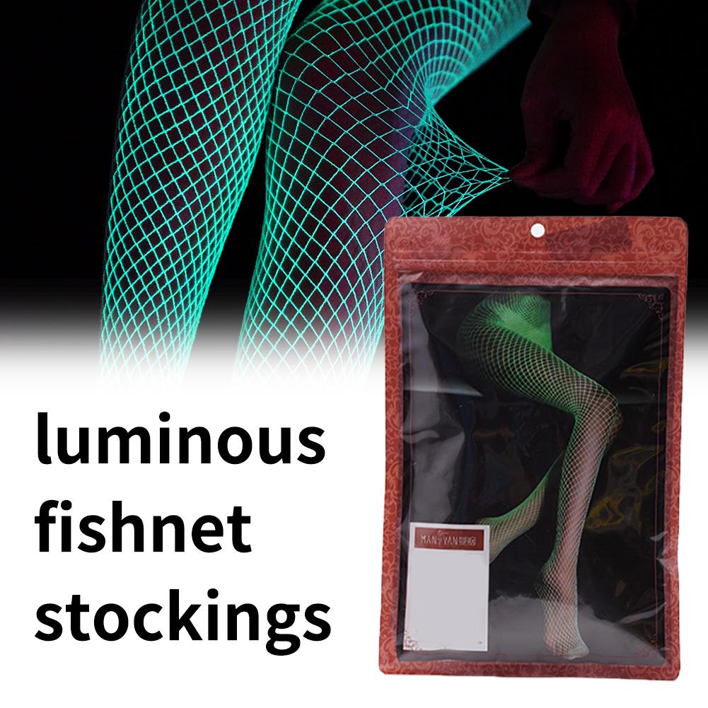 Glow in the Dark Fishnet Stockings and Body Suits