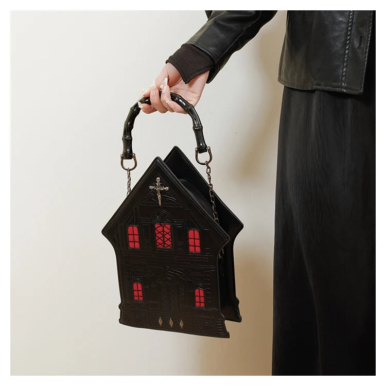 Haunted House Crossbody Bag